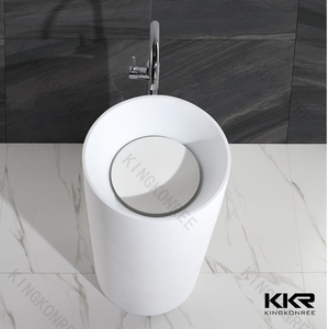 Round Solid Surface Washbasins KKR-1381